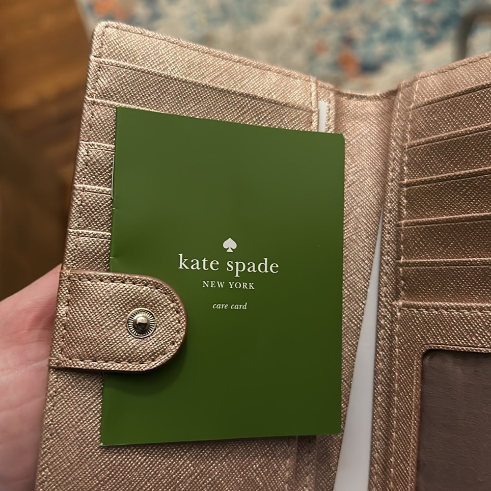 Kate Spade Rose Color Wallet - Picture 4 of 4